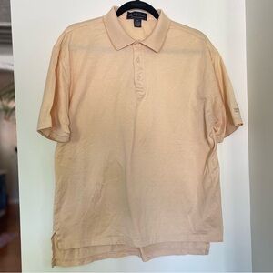 Byron Nelson Eleven Straight || Peach /Light Orange Golf Polo Shirt || Size L